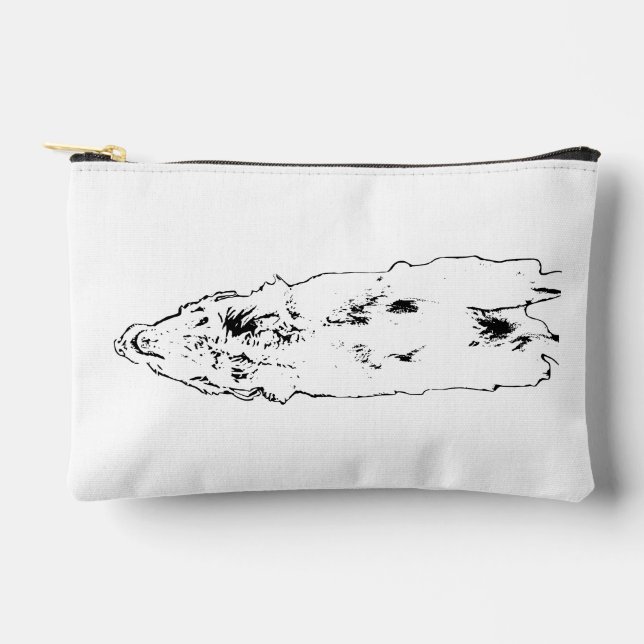 Chic lines, golden form zubehörtasche (Vorderseite)