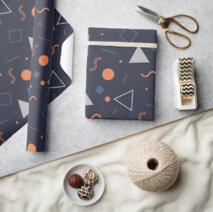 Chic Luxurious Shimmering Whimsical Geschenkwrap Geschenkpapier