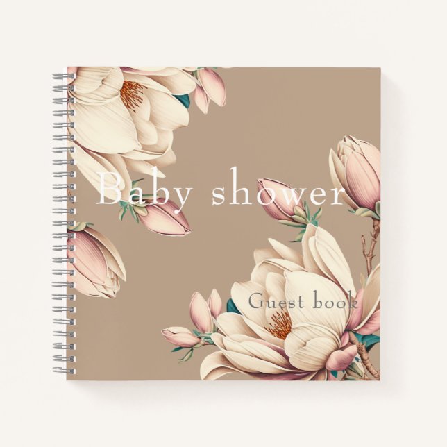chic magnolia livre de massage floral (Devant)