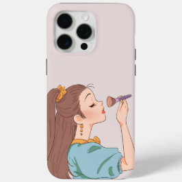 Chic Makeup Girl Handy Case - Beauty & Glamour