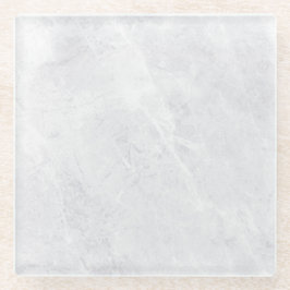 Chic Marble Finish Decorative Glass Untersetzer