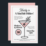 Chic Martini Einladung für 30. oder jedes Alter<br><div class="desc">Beeindrucken Sie die Gäste mit einer schicken Martini-Einladung zum 30. Geburtstag. Feiern Sie stilvoll. Bestellen Sie jetzt ein unvergessliches Party!</div>