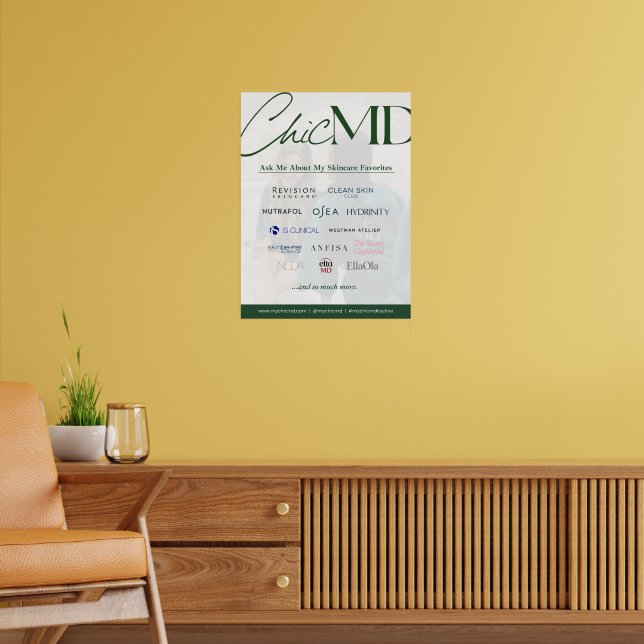 Chic MD Poster (Wohnzimmer 2)