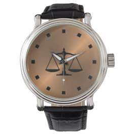 Chic Metal Gold Anwalt Armbanduhr