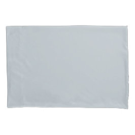 Chic Metallic Silver Pillow Case in Standardgröße Kissenbezug