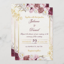 Chic Minimal Wedding Invitation