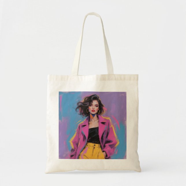 Chic Minimalist Tote Bag  (Devant)