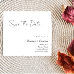 CHIC Minimalistisch Elegance Save The Date<br><div class="desc">Made for you!</div>