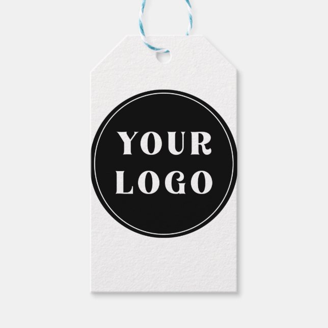 Chic, Minimalistisch, stilvoll und anpassbar Geschenkanhänger (Vorderseite)