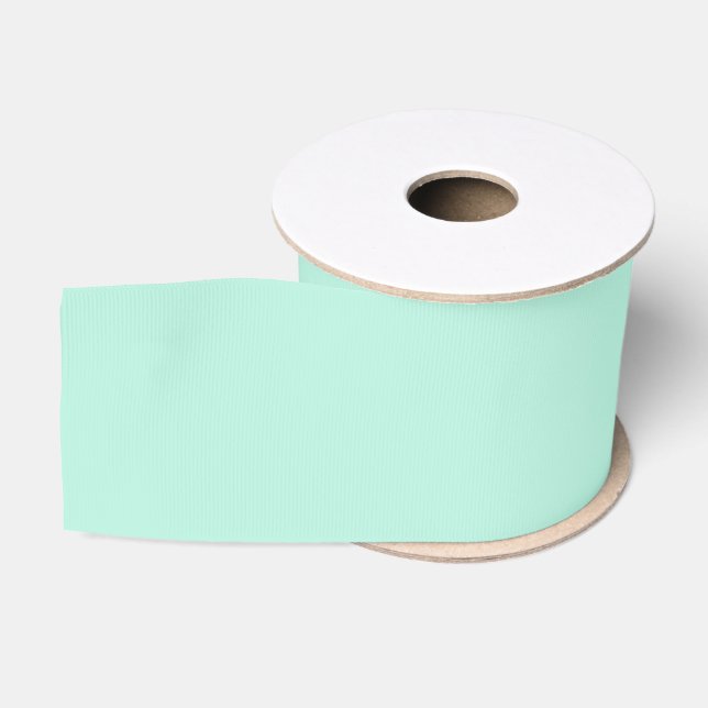 Chic Mint Ribbon Weihnachten Ripsband (Spule)