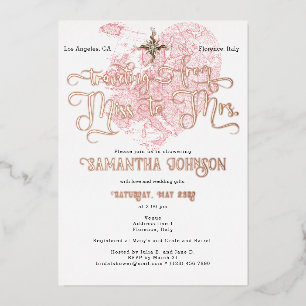 Chic Miss to Mrs ♥ Cartes de Coeur Fête des mariée
