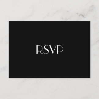 Chic & Modern Gay Tuxedo Wedding RSVP