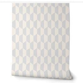 Chic Modern Geometric Tile EDITABLE FARBE Tapete