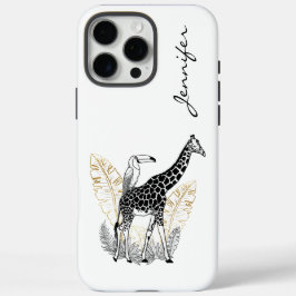 Chic Modern Giraffe iPhone iPhone 16 Pro Max Hülle