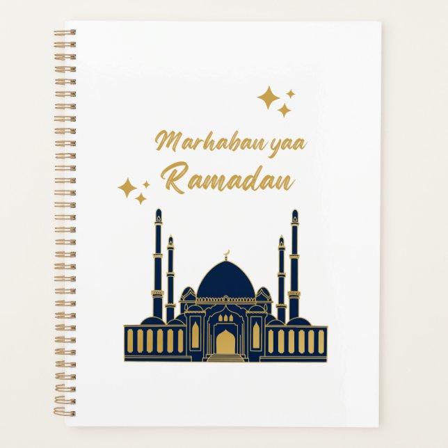 Chic Modern Minimal Ramadan Greeting (Devant)