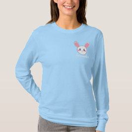 Chic Modern Niedlich Bunny Fluffy Bunny Rabbit T-Shirt
