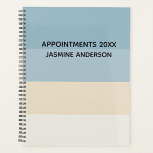 Chic Modern Retro Vintag 2024 Wochen monatlich Planer