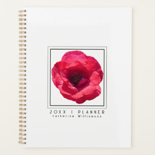 Chic Moderne Nom Fleur Rose Rouge 2026