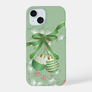 Chic moderne rose vert Noël Joie