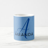 Chic monogram beruflich schlicht ADD YOUR NAME