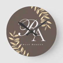 Chic Monogram Brown
