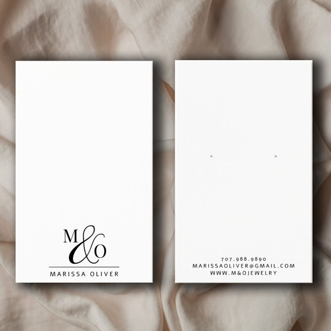 Chic Monogram Jewelier Designer (Von Creator hochgeladen)