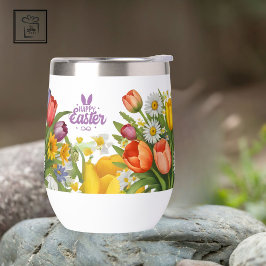 Chic Monogramme Bouquet de printemps Daffodil Tuli