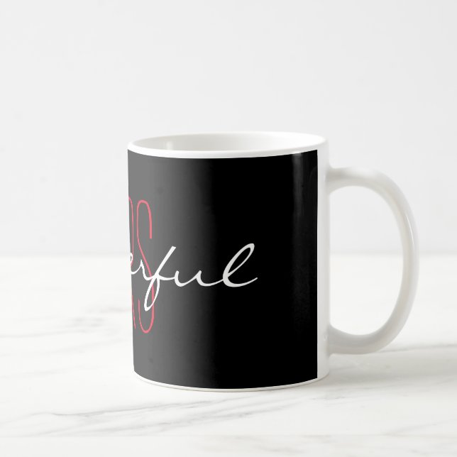 CHIC MUG_ " FRAU WONDERFUL " TASSE (Rechts)