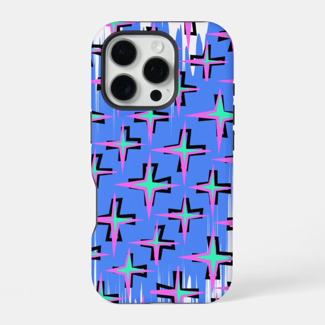 Chic-Muster iPhone 16 Pro Hülle (Rückseite)