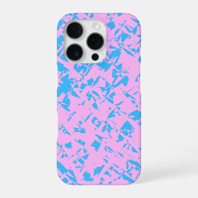 Chic-Muster iPhone 16 Pro Hülle (Rückseite)