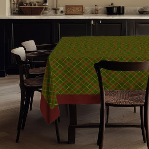 Chic nappe tartan de Thanksgiving rustique automne