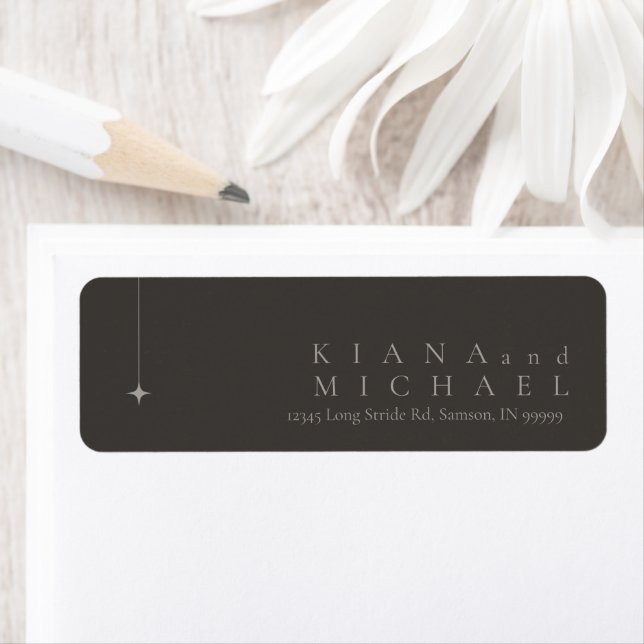 Chic Neutrals Minimalistisch Names Charcoal ID1020 (Insitu)