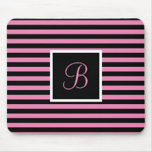 Chic Niedlicher Anfangsbuchstabe Rosa und Schwarz 