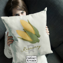 Chic Oma's Garden Modern Crochet Corn Name