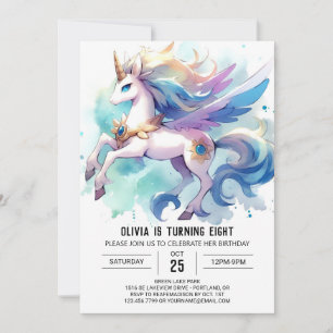 Chic Online Horse Geburtstag Einladung