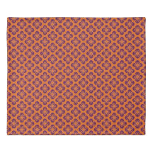 Chic Orange Traube Lila Abstrakte Blume