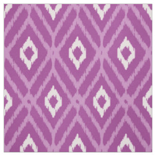 Chic-Orchid-lila Rautenmuster Stoff