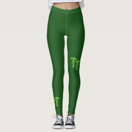 Chic Palm Trees - grün Leggings