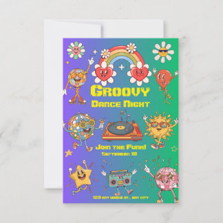 Chic Party Invitation – Stylish Celebration Event Dankeskarte