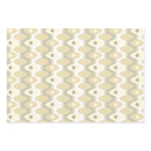 Chic Pastel Mitte des Jahrhunderts Muster