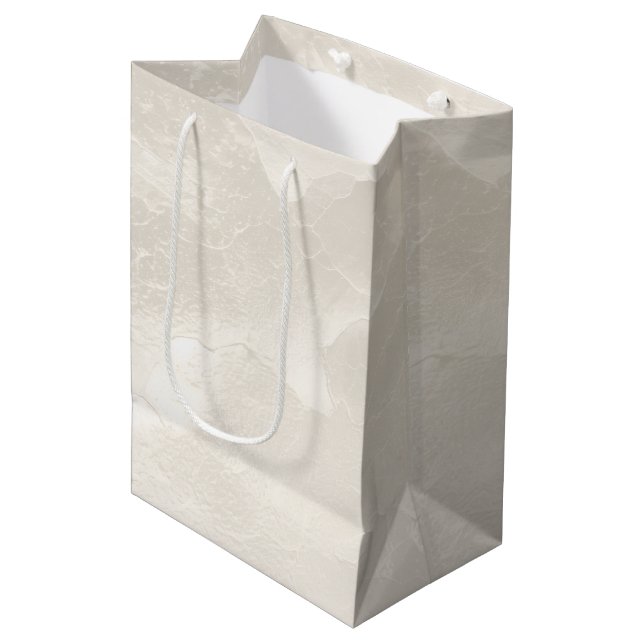 Chic Pearl Brautparty Mittlere Geschenktüte (Vorderseite Schrägansicht)