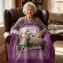 Chic Personalisiert Foto Text Oma Geschenk Rot