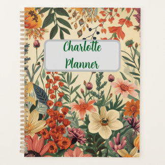 Chic personalized Flower  Productivity & Goal 