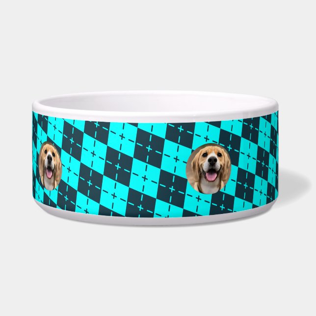 Chic Pet Accessoire Mit Monogramm Hund Lover Gesch Napf (Rechts)