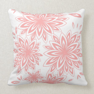 CHIC PILLOW_04 ERRÖTEN BLUMEN PINK/WHITE KISSEN