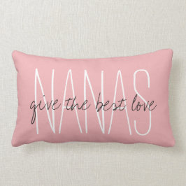 CHIC PILLOW_ " NANAS… geben die beste Liebe. " Lendenkissen