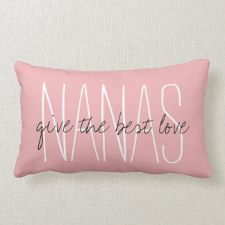 CHIC PILLOW_ " NANAS… geben die beste Liebe. " Lendenkissen