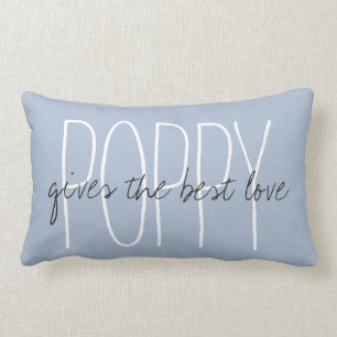 CHIC PILLOW_"POPPY...gibt die beste Liebe." Lendenkissen