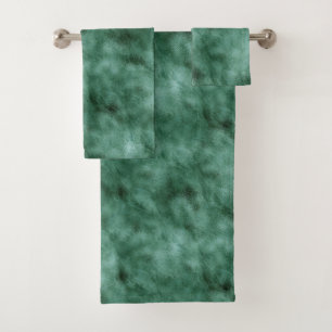 Chic Pine Aquamarin Green Badhandtuch Set