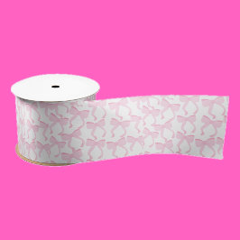 Chic Pink Bows Satinband